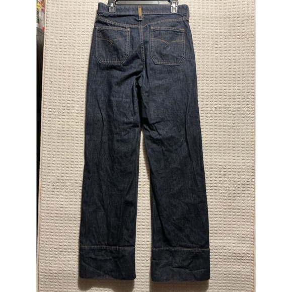 Ariat Jeans Dark Wash NEW 27 Ultra High Rise Relaxed Straight Tomboy Launch - Picture 3 of 6